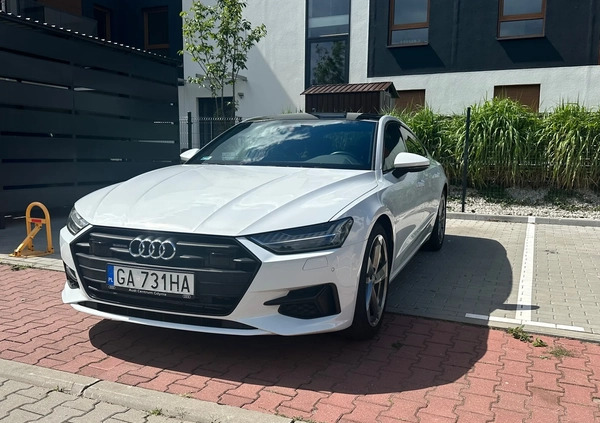 Audi A7 cena 249000 przebieg: 113000, rok produkcji 2020 z Toruń małe 106